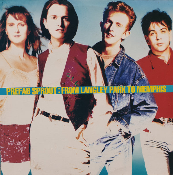 PREFAB SPROUT - FROM LANGLEY PARK TO MEMPHIS (EURO PRESS - LP