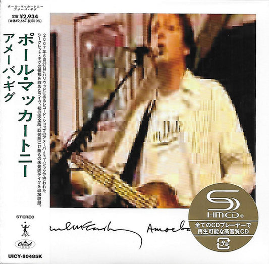 MCCARTNEY, PAUL - AMOEBA GIG : CARD REPLICA SLEEVE - CD