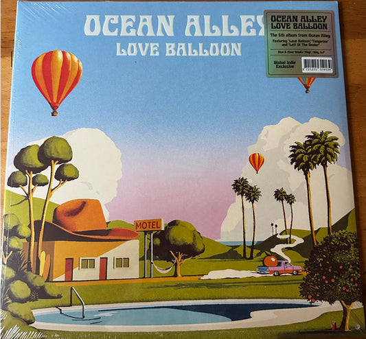OCEAN ALLEY - LOVE BALLOON : BLUE/CLEAR SMOKE VINYL - LP