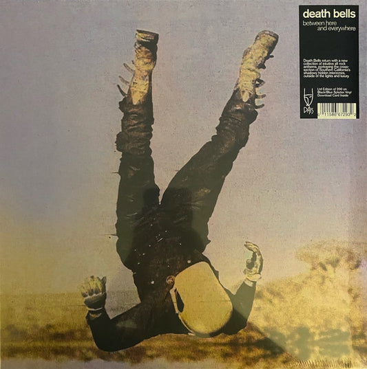 DEATH BELLS - BETWEEN HERE & EVERYWHERE : ORANGE VINYL - LP