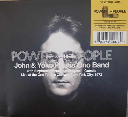 LENNON, JOHN - POWER TO THE PEOPLE: LIVE AT...2CD SET - CD