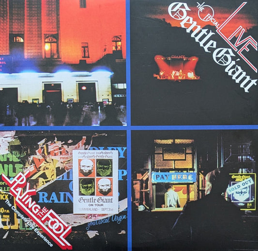GENTLE GIANT - PLAYING THE FOOL: COMPLETE LIVE...(3LP) - LP