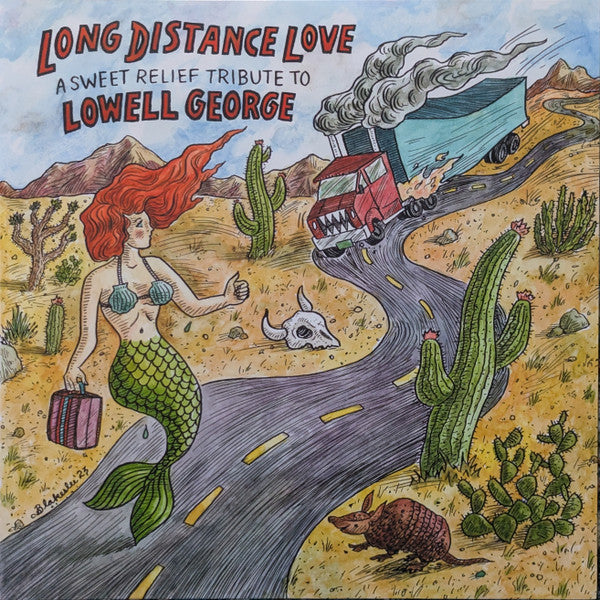 GEORGE, LOWELL / TRIBUTE - LONG DISTANCE LOVE : WHITE 2LP SET - LP