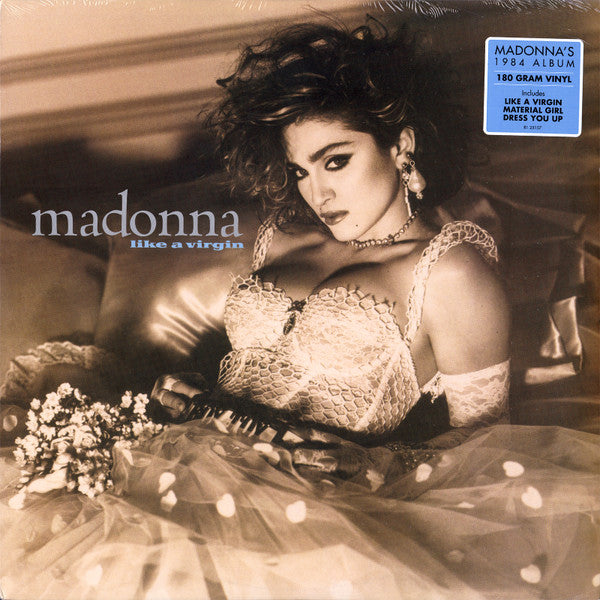 MADONNA - LIKE A VIRGIN : 180-GRAM BLACK VINYL - LP