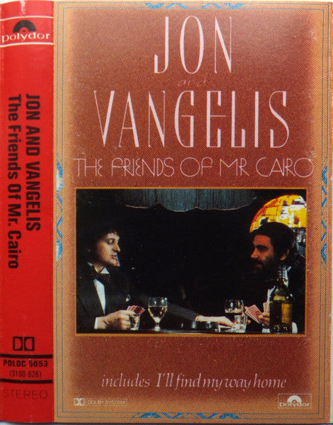 JON & VANGELIS - FRIENDS OF MR CAIRO (CASSETTE) - CS