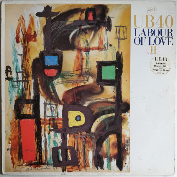 UB40 - LABOUR OF LOVE 2 (AUST.PRESS) - LP