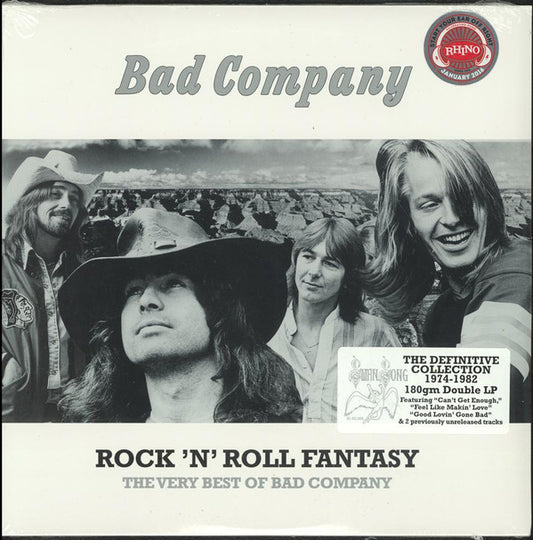 BAD COMPANY - ROCK 'N' ROLL FANTASY : VERY BEST 2LP - LP