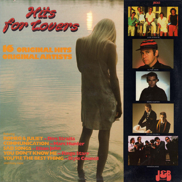 VARIOUS - `HITS FOR LOVERS (1986 COMP.) - LP