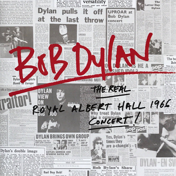 DYLAN, BOB - REAL ROYAL ALBERT HALL 1966 CONCERT 2LP - LP
