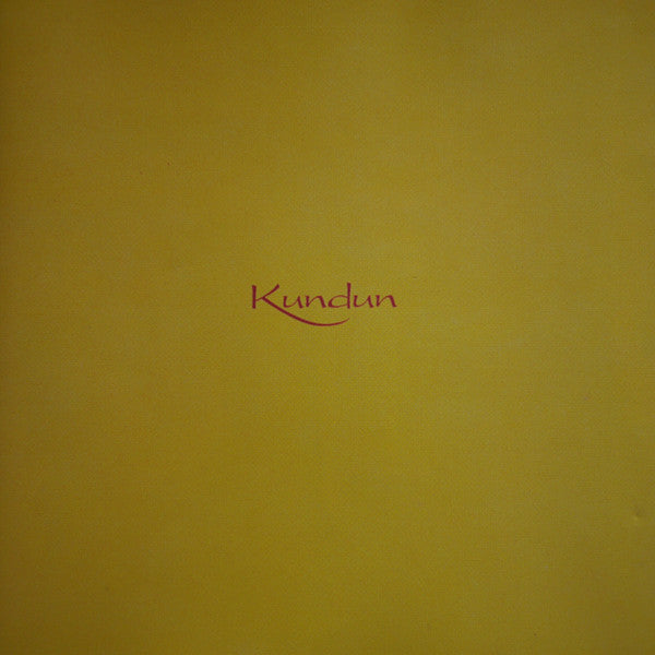 GLASS, PHILIP - KUNDUN SOUNDTRACK - CD