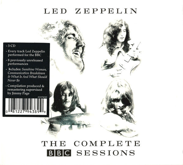 LED ZEPPELIN - COMPLETE BBC SESSIONS : 3CD SET EXPANDED - CD