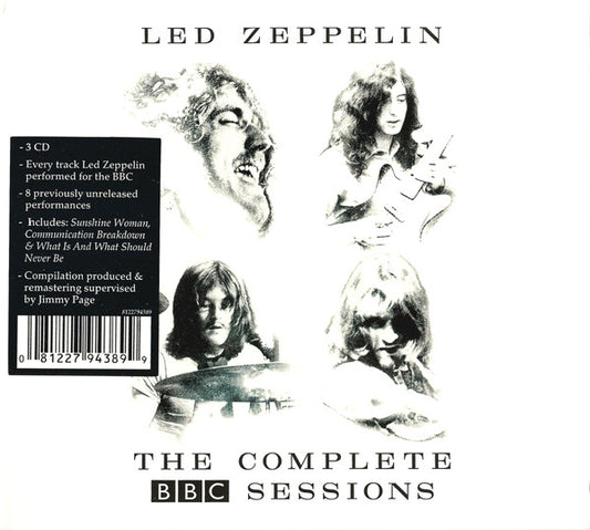 LED ZEPPELIN - COMPLETE BBC SESSIONS : 3CD SET EXPANDED - CD