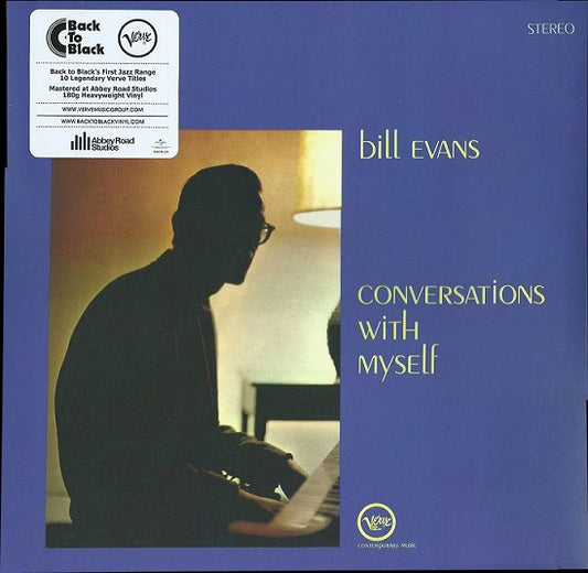 EVANS, BILL - CONVERSATIONS WITH MYSELF: CLEAR BLUE SP - LP
