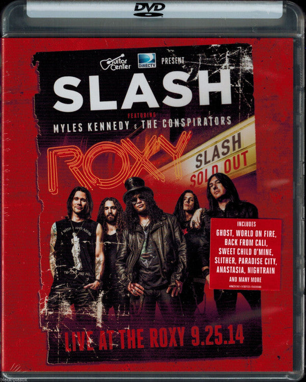 SLASH - LIVE AT THE ROXY 09.25.14 - DVD