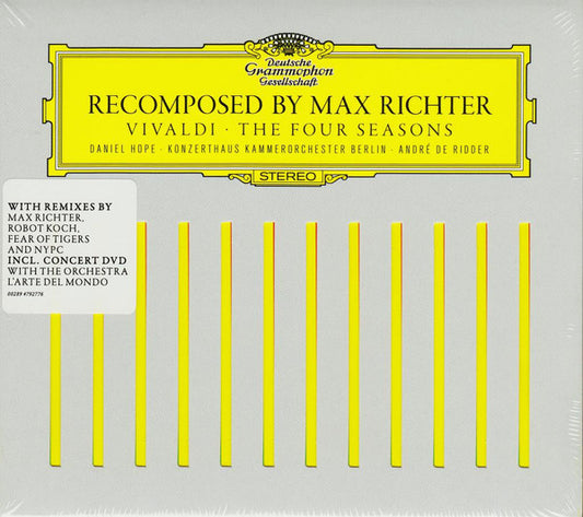 RICHTER, MAX / DANIEL HOPE - RECOMPOSED VIVALDI FOUR SEASONS + DVD - CD