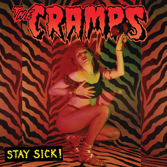 CRAMPS - STAY SICK! : CLEAR BLUE VINYL - LP