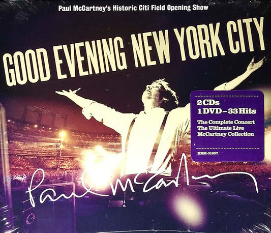 MCCARTNEY, PAUL - GOOD EVENING NEW YORK CITY: 2CD/1DVD - CD