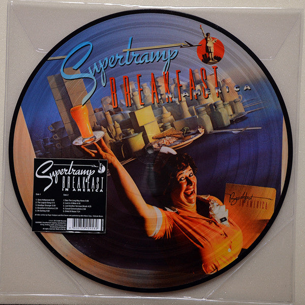 SUPERTRAMP - BREAKFAST IN AMERICA : PICTURE DISC - LP