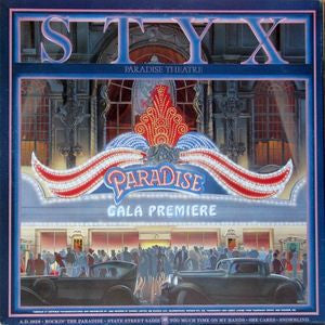 STYX - PARADISE THEATRE - LP