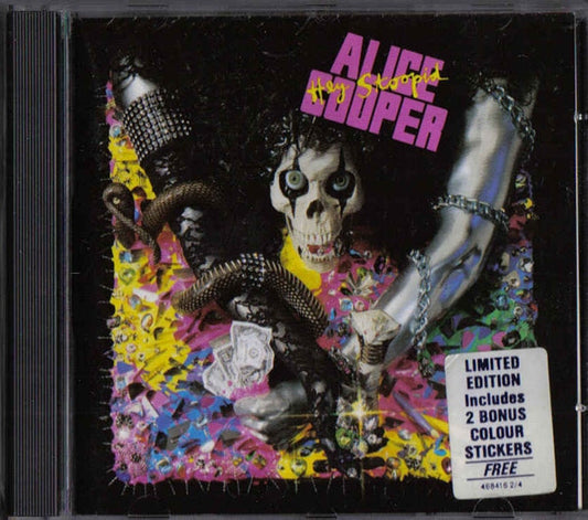 COOPER, ALICE - HEY STOOPID (+ 2 COLOUR STICKERS) - CD