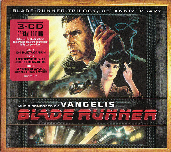 BLADE RUNNER (VANGELIS) - SOUNDTRACK : TRILOGY (3CD SET) - CD