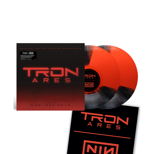 NINE INCH NAILS - TRON ARES : 2LP RED & BLACK VINYL - LP