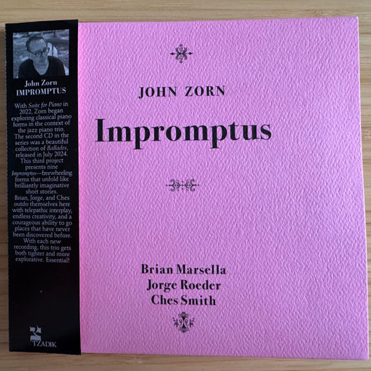 ZORN, JOHN - IMPROMPTUS - CD