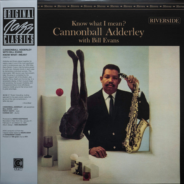 ADDERLEY, CANNONBALL & BILL EVANS - KNOW WHAT I MEAN? : ALL-ANALOG - LP