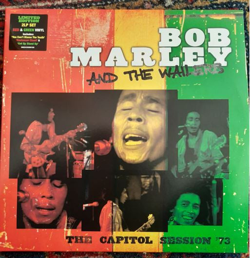 MARLEY, BOB & THE WAILERS - CAPITOL SESSION '73 : GREEN MARBLE VINYL - LP