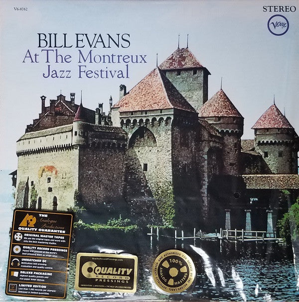 EVANS, BILL - AT THE MONTREUX JAZZ FESTIVAL: BLUE VIN. - LP