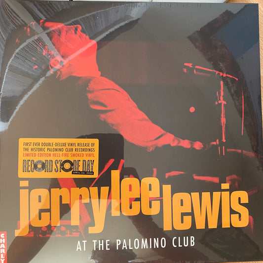 LEWIS, JERRY LEE - AT THE PALOMINO CLUB : FIERY RED SMOKE - LP