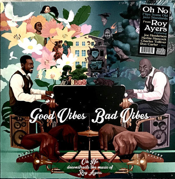 OH NO & ROY AYERS - GOOD VIBES / BAD VIBES - LP