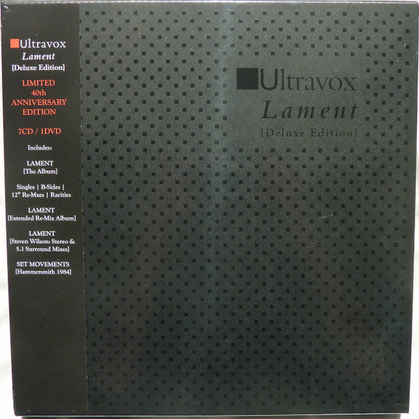 ULTRAVOX - LAMENT : 7CD + DVD-A BOX SET - CD