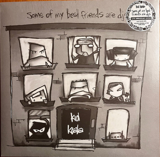 KID KOALA - SOME OF MY BEST FRIENDS ARE DJS: SILVER - LP