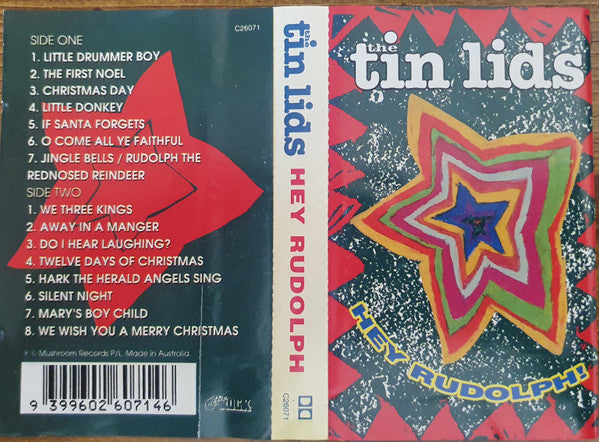 TIN LIDS - HEY RUDOLPH (CASSETTTE) - CS