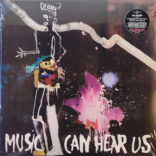 DJ KOZE - MUSIC CAN HEAR US : MAGENTA 2LP + 7". - LP