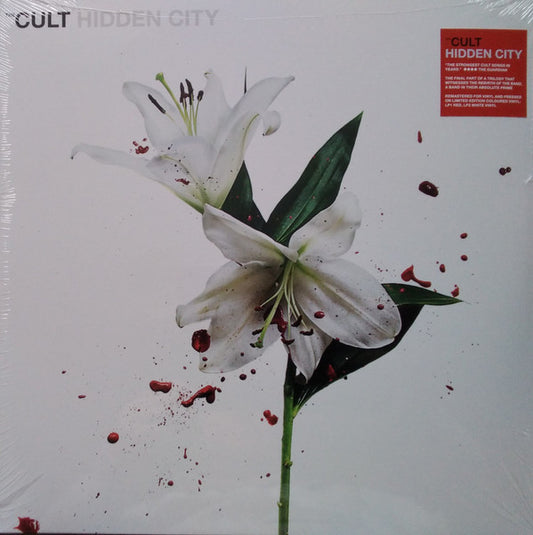 CULT - HIDDEN CITY : RED/WHITE VINYL (2LP) - LP