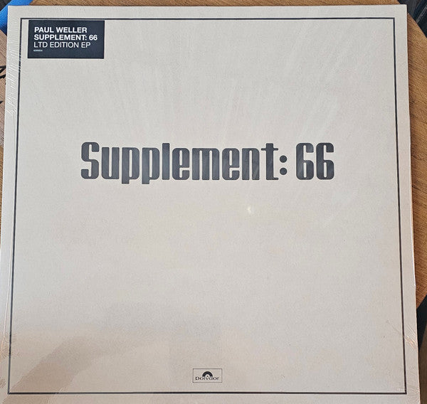 WELLER, PAUL - SUPPLEMENT: 66 - LP