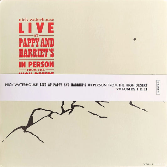 WATERHOUSE, NICK - LIVE AT PAPPY & HARRIET'S: IN PERSON... - LP