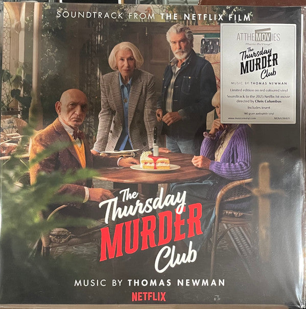 THURSDAY MURDER CLUB - SOUNDTRACK : RED 180-GRAM VINYL - LP