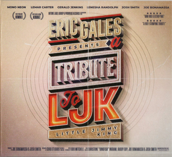 GALES, ERIC - TRIBUTE TO LJK - CD