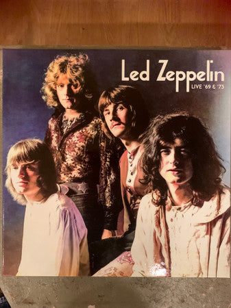 LED ZEPPELIN - LIVE '69 & '73 : 4LP BOX SPLATTER VINYL - LP