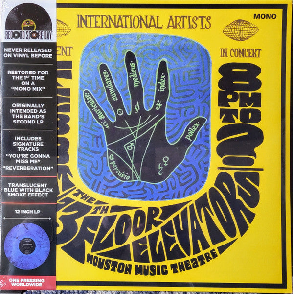 13TH FLOOR ELEVATORS - HOUSTON MUSIC THEATRE LIVE 1967: MARBLE - LP