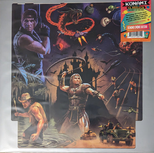 KONAMI KUKEIHA CLUB - KONAMI CLASSICS: BEST OF NES (PINK LP) - LP