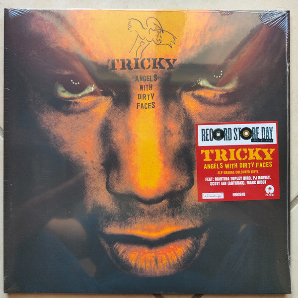 TRICKY - ANGELS WITH DIRTY FACES : ORANGE 2LP SET - LP