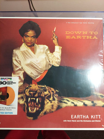 KITT, EARTHA - DOWN TO EARTHA : 6 BONUS (ORANGE VINYL) - LP