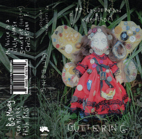 LENDERMAN, MJ / WEDNESDAY - GUTTERING (EP) : CASSETTE (2025) - CS
