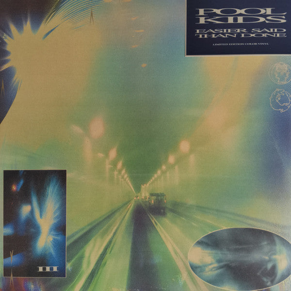 POOL KIDS - EASIER SAID THAN DONE : GREEN VINYL - LP
