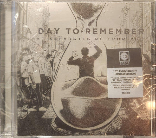 DAY TO REMEMBER - WHAT SEPARATES ME FROM YOU : BONUS TRACK - CD