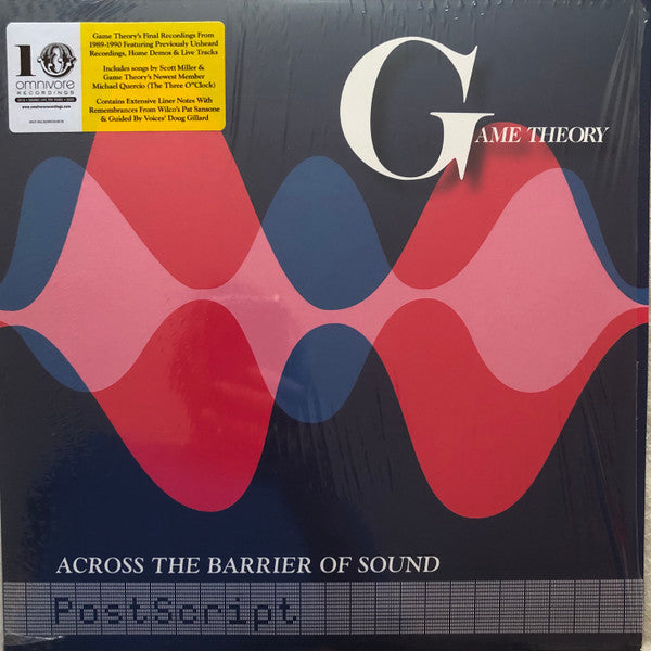 GAME THEORY - ACROSS THE BARRIER OF SOUND : POSTSCRIPT - LP